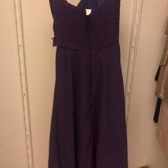 "Coco Melody" Purple Frilly Cocktail Dress! - Picture 2 of 2